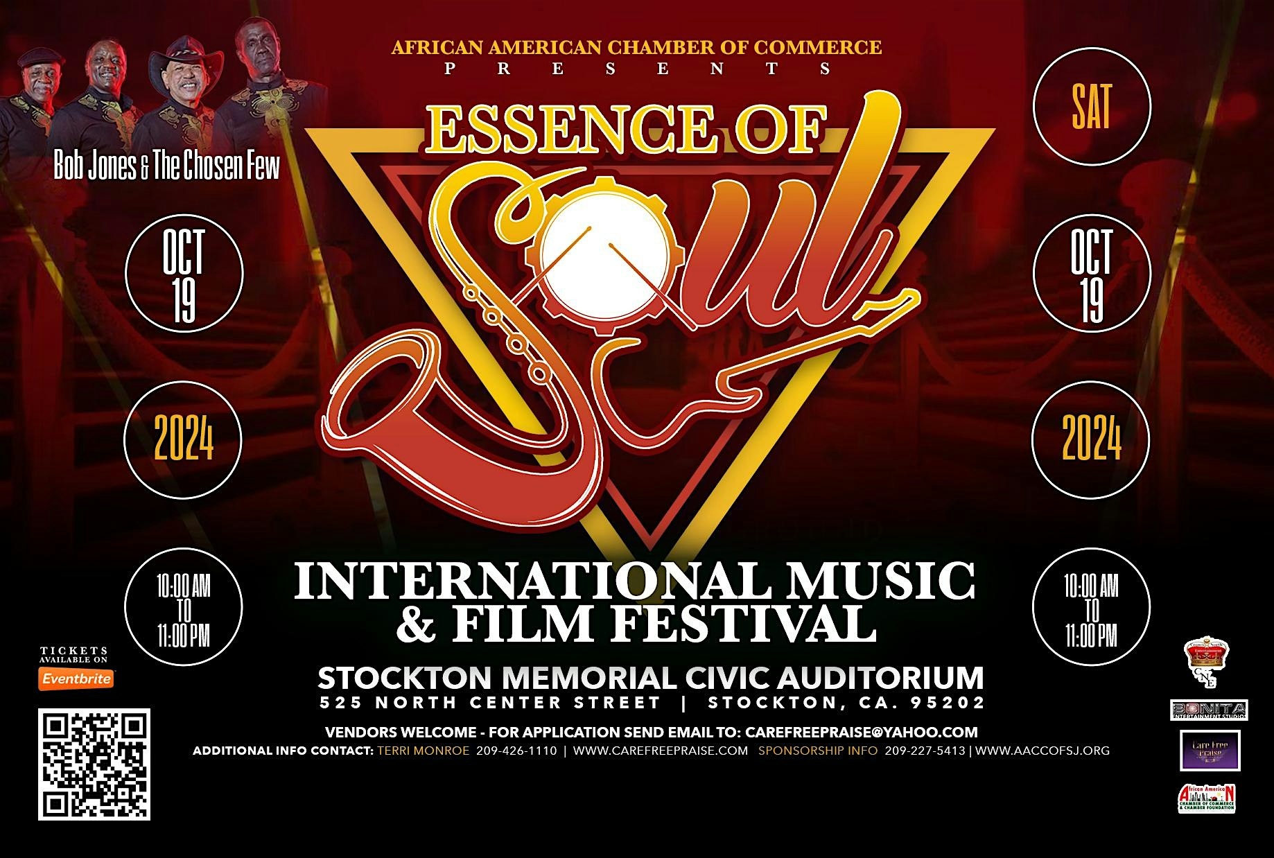 Essence of Soul International Music and Film Festival – Stockton, CA