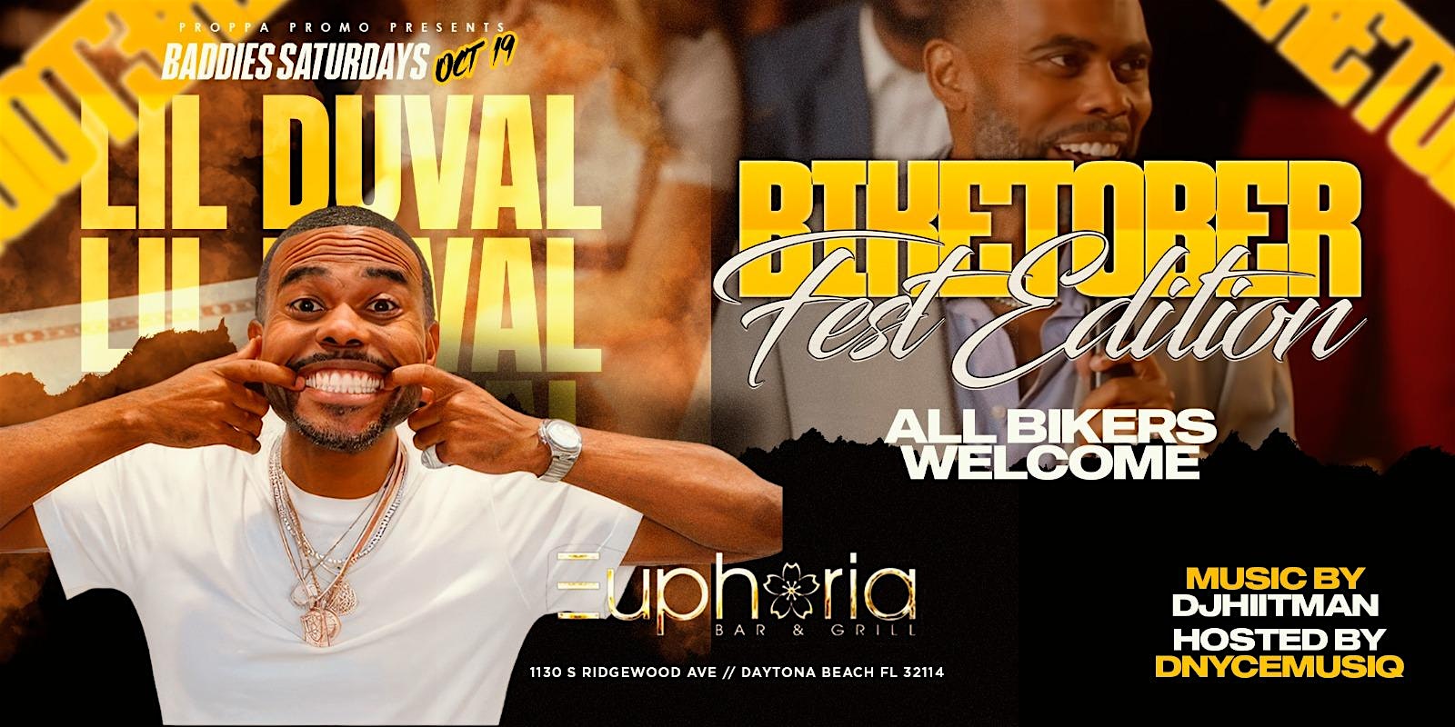 Lil Duval live Biketoberfest – Daytona Beach, FL