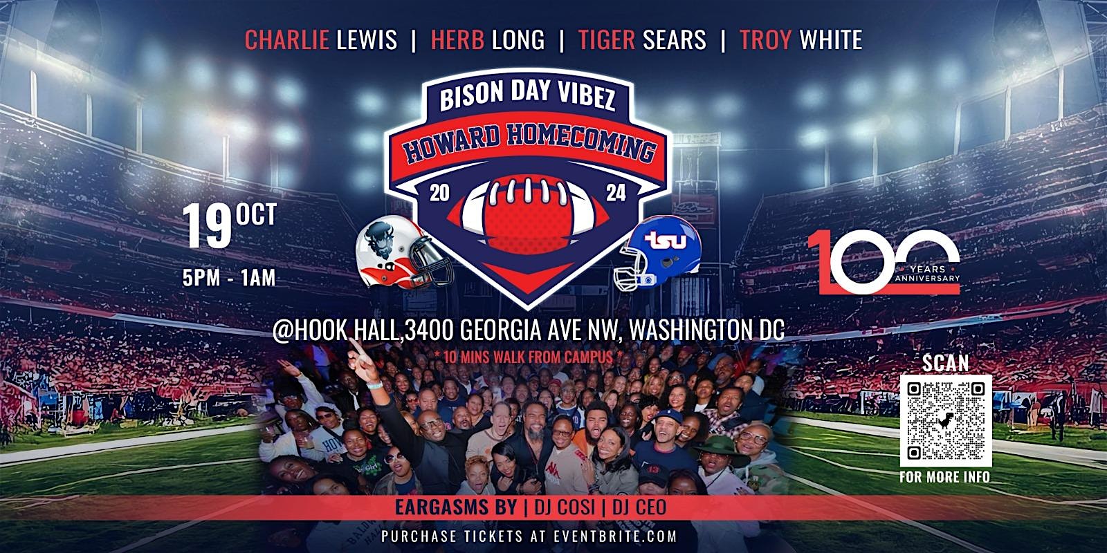 2024 Howard Homecoming Bison Day Vibes After-Game Party – Washington, DC