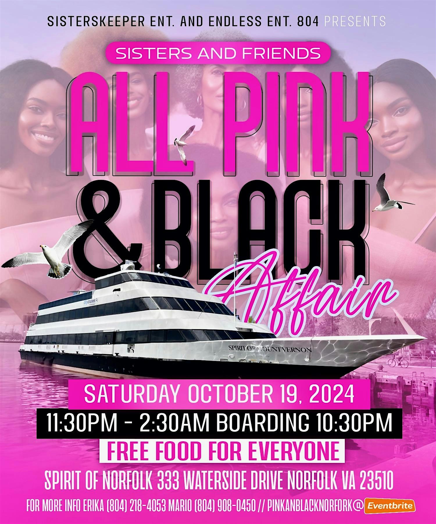 Sisters An Friends All Pink An Black Affair – Norfolk, VA