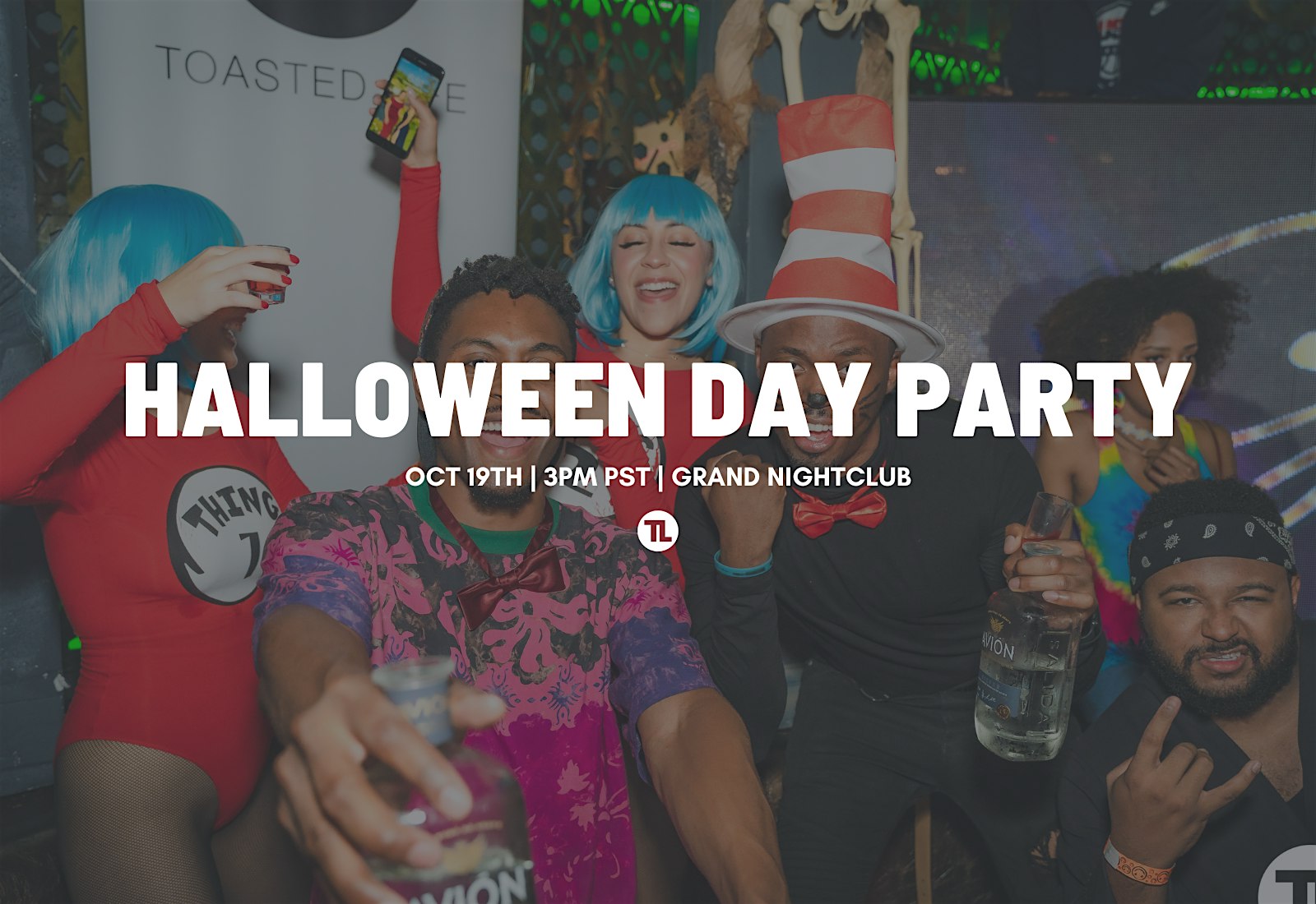 TOASTED LIFE x HALLOWEEN COSTUME DAY PARTY – San Francisco, CA