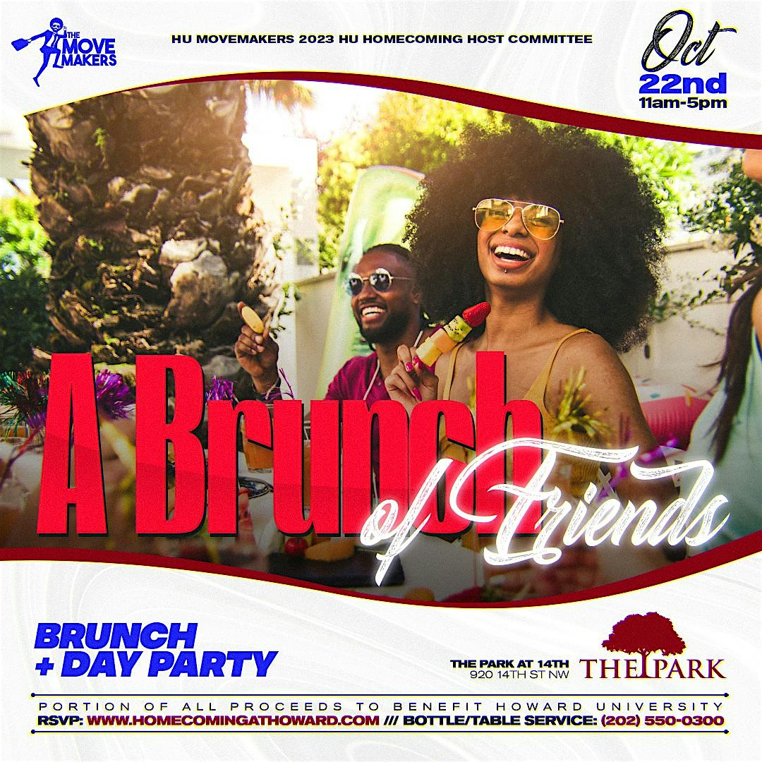 8th Annual A Brunch of Friends Brunch + Day Party [Howard Homecoming] – Washington, DC