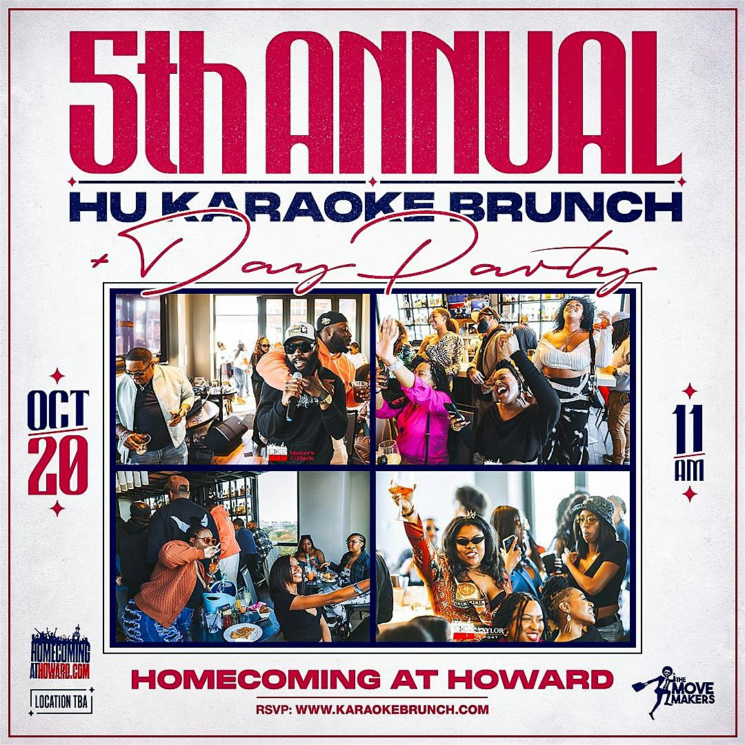 HU Karaoke Howard Homecoming Rooftop Brunch – Washington, DC