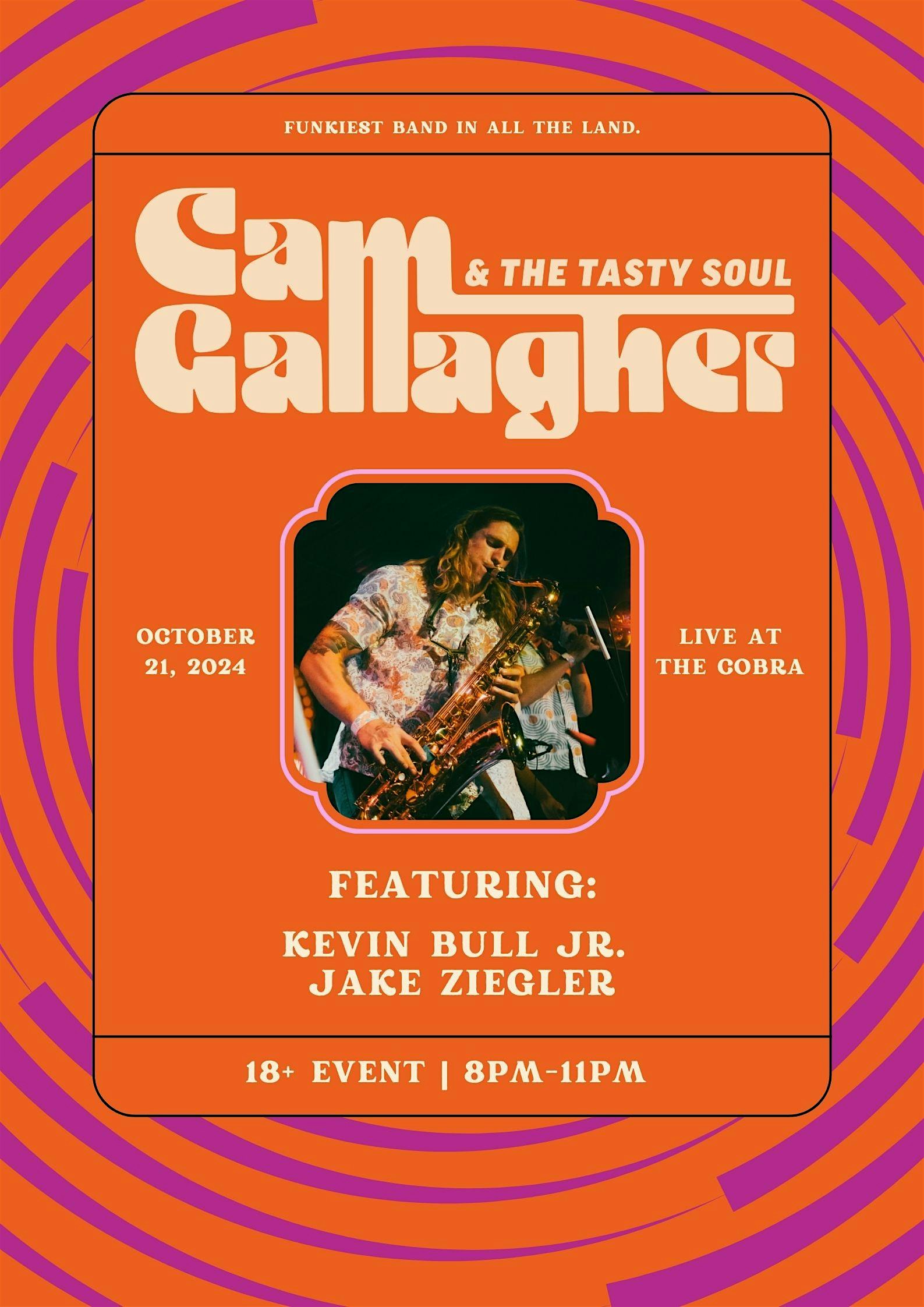 Cam Gallagher & the Tasty Soul | Kevin Bull Jr. | Jake Ziegler – Nashville, TN