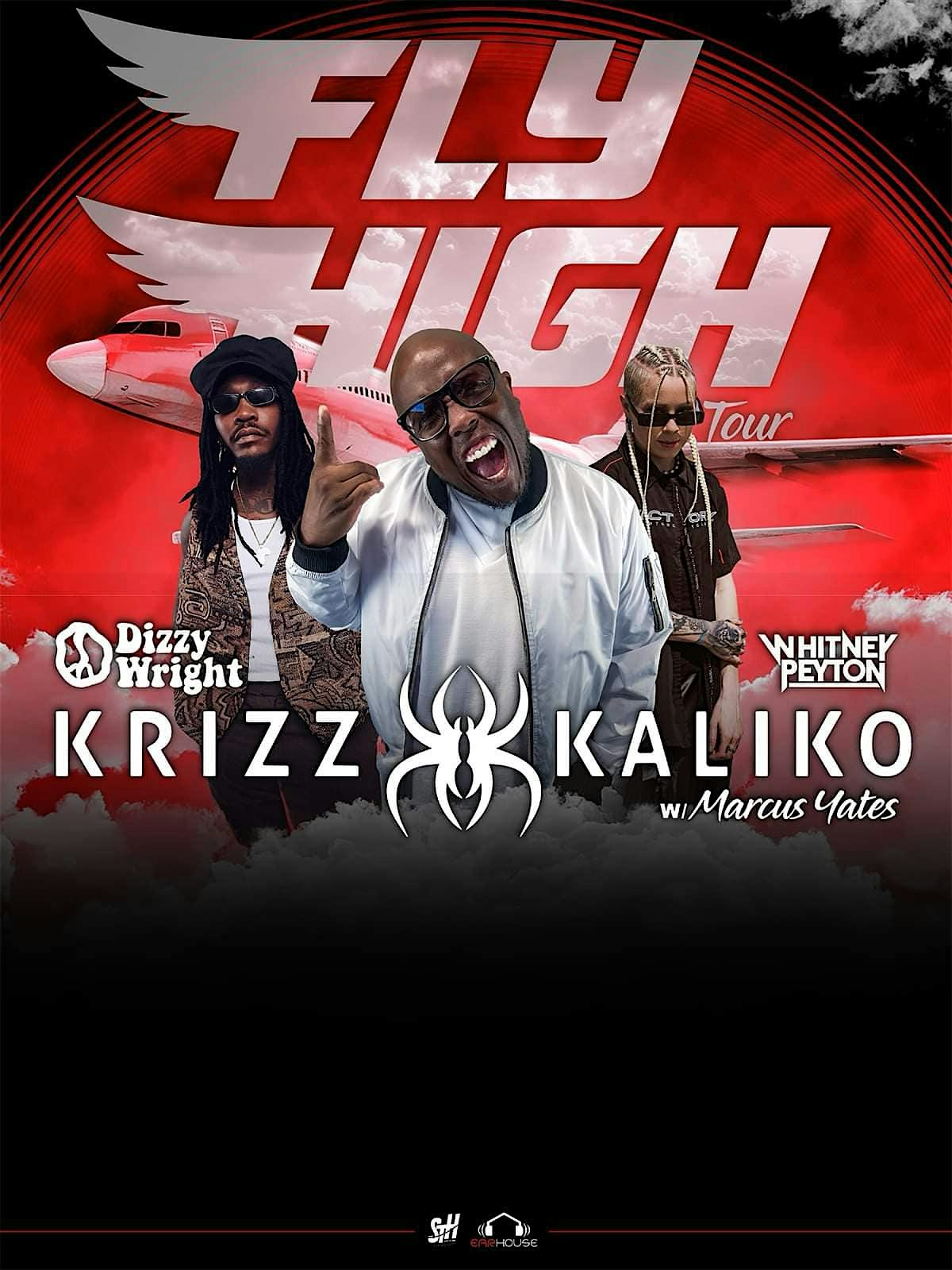 Krizz Kaliko w/ Dizzy Wright, Whitney Peyton, Marcus Yates – Iowa City, IA