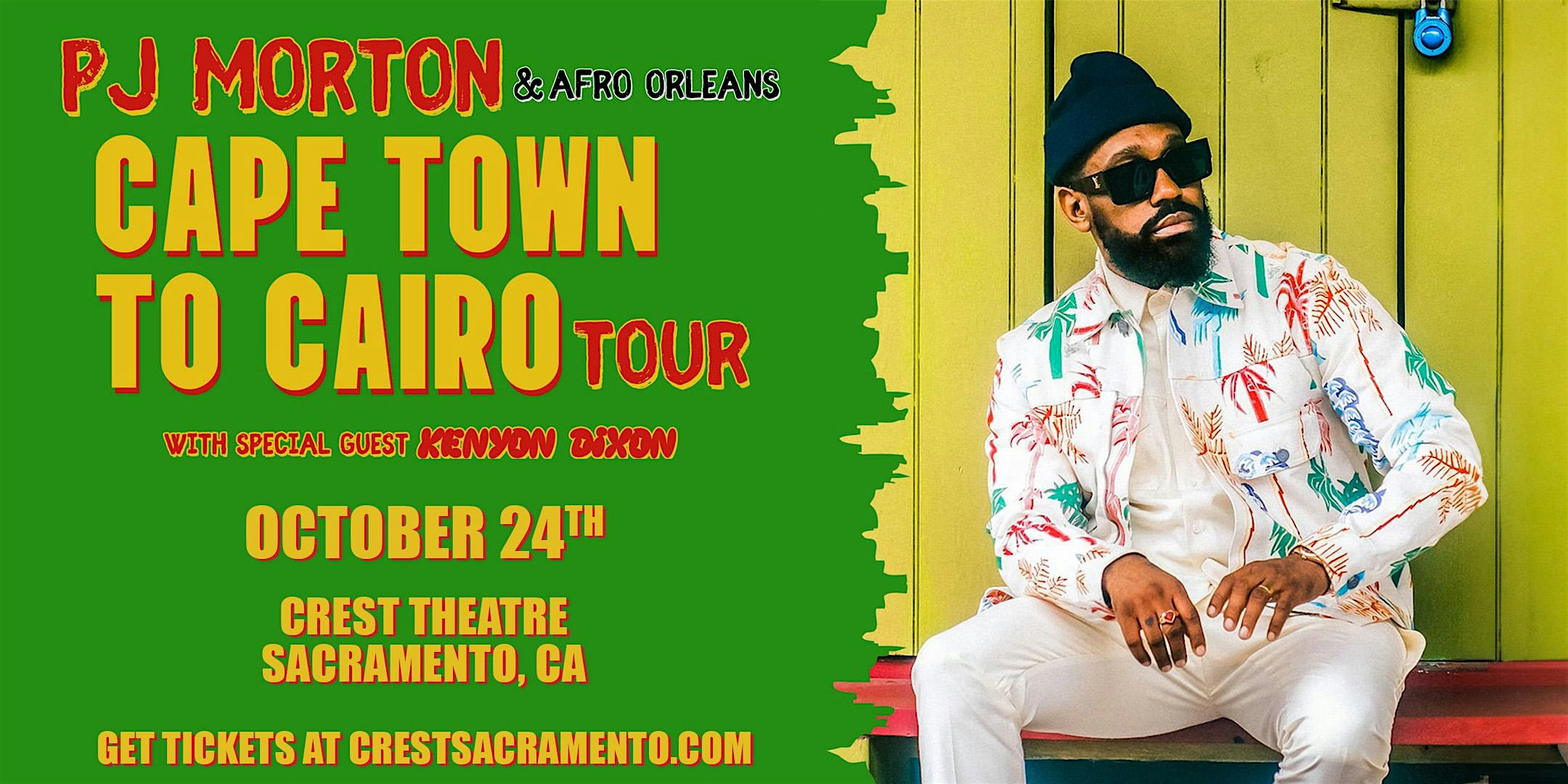 PJ Morton – Sacramento, CA