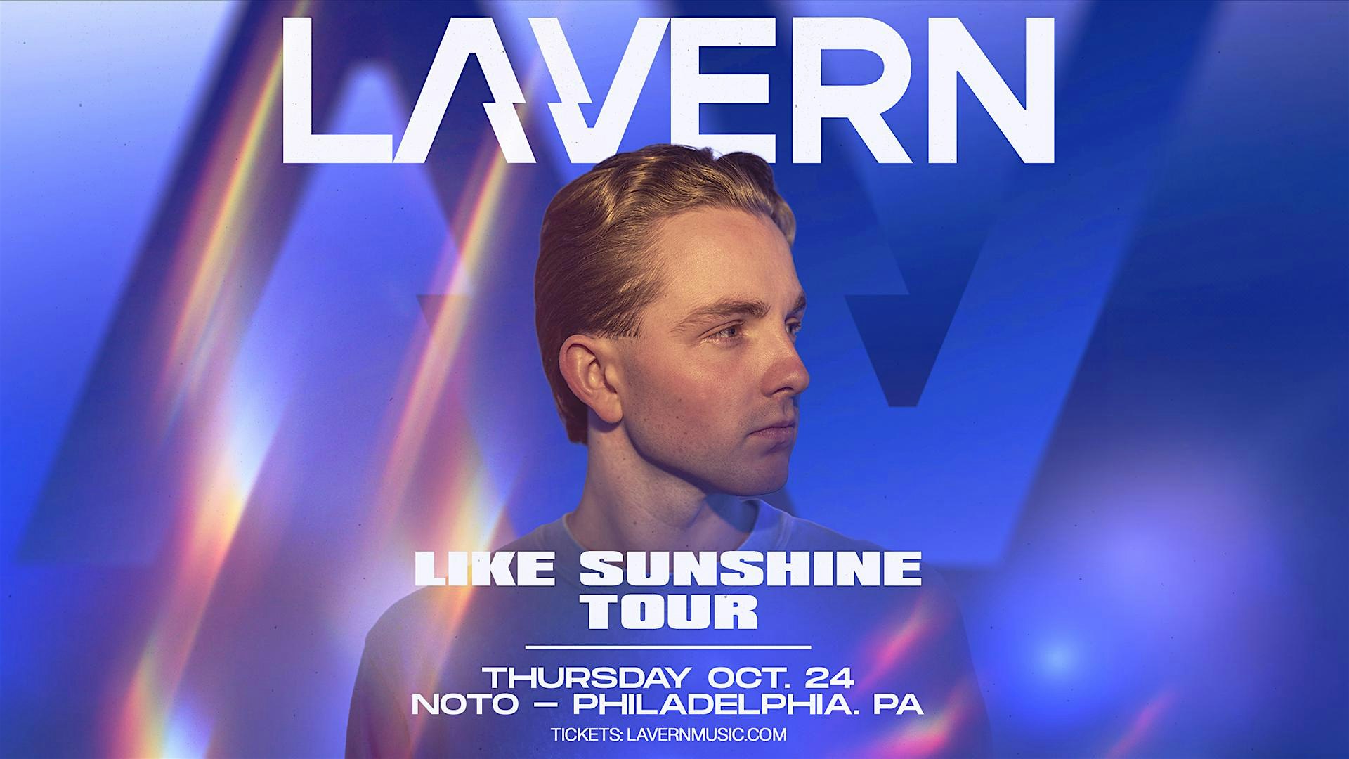 Lavern @ Noto Philly October 24 – Philadelphia, PA