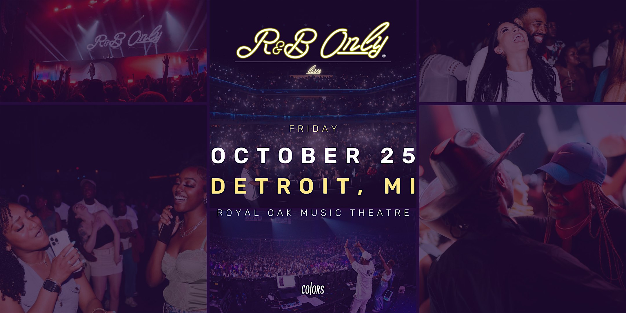 R&B ONLY LIVE (Detroit, MI/Royal Oak, MI) – Royal Oak, MI