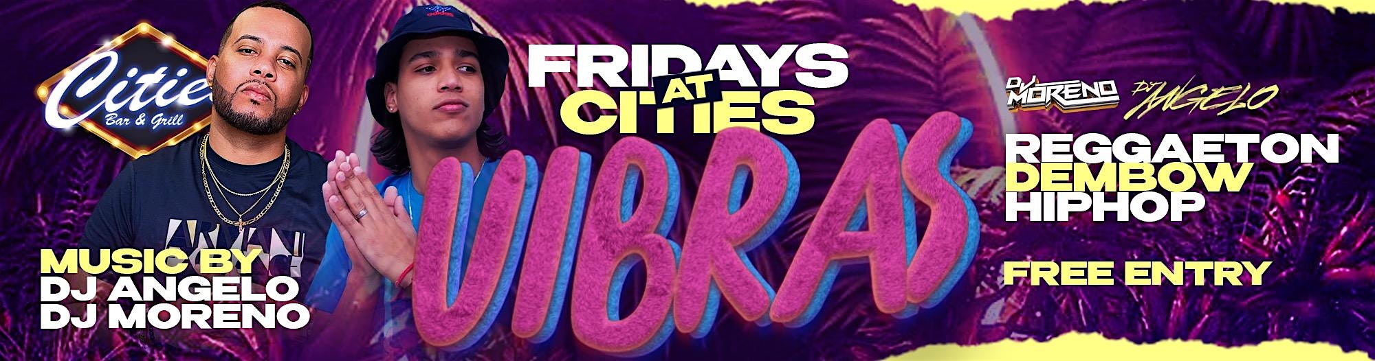 VIBRAS Fridays Reggaeton V Dembow V HipHop – Richmond, VA