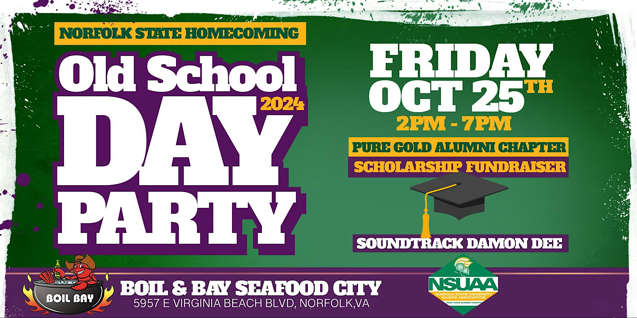 NSU Old School Day Party 2024 – Norfolk, VA