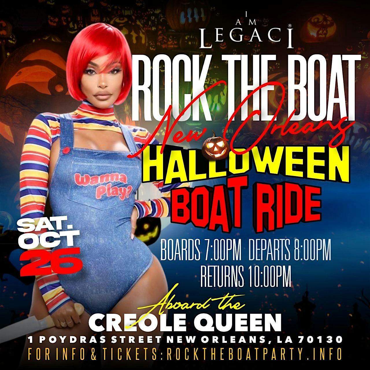 ROCK THE BOAT NEW ORLEANS HALLOWEEN BOAT RIDE 2024 – New Orleans, LA