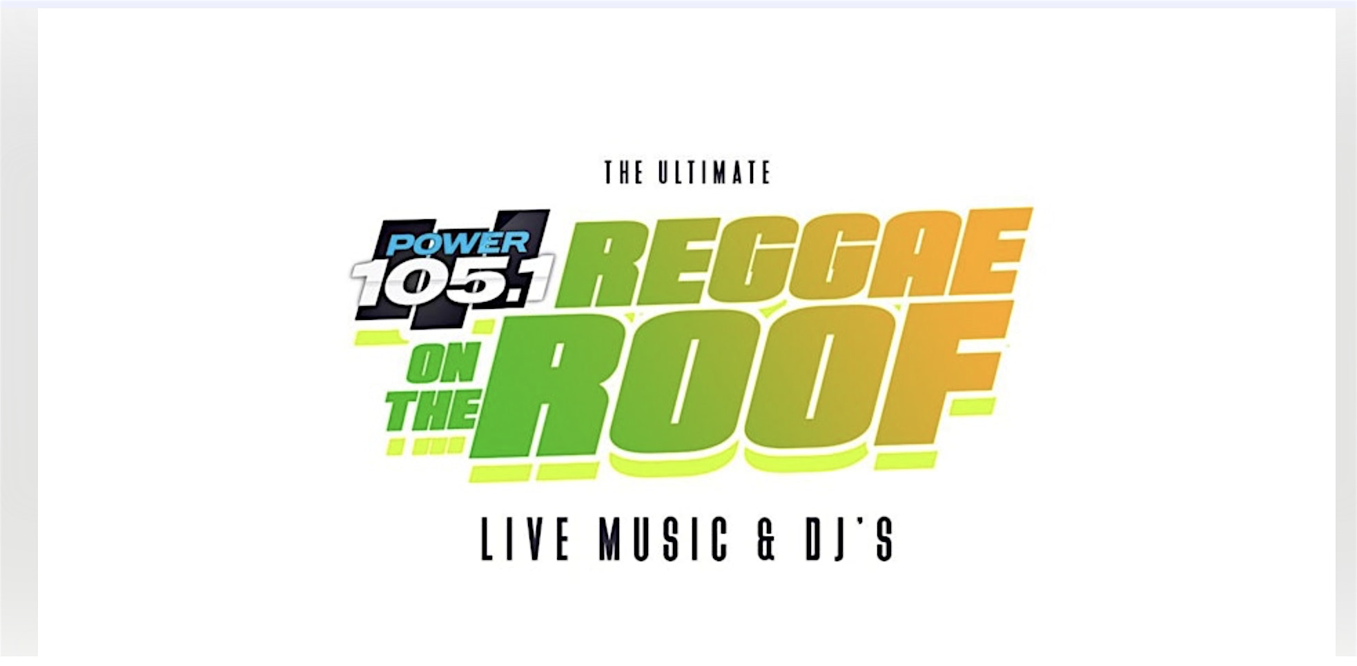 Reggae on The Roof at Amadeus Rooftop & Garden – Queens, NY