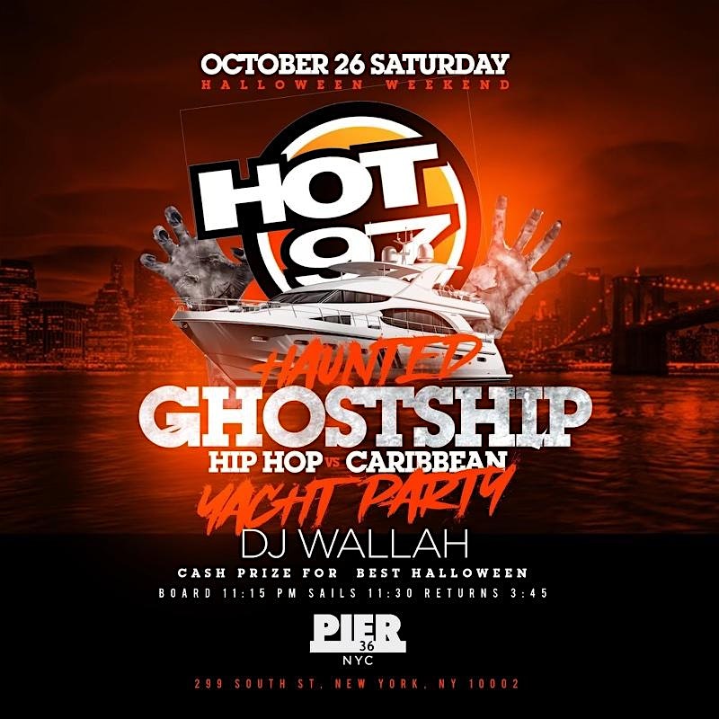 Ghost Ship Halloween Yacht Party – New York, NY