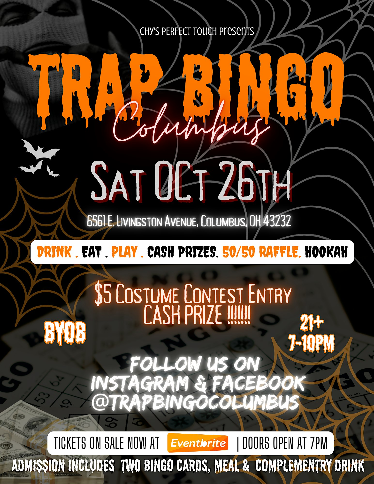 Trap Bingo Columbus! HALLOWEEN EDITITON – Reynoldsburg, OH