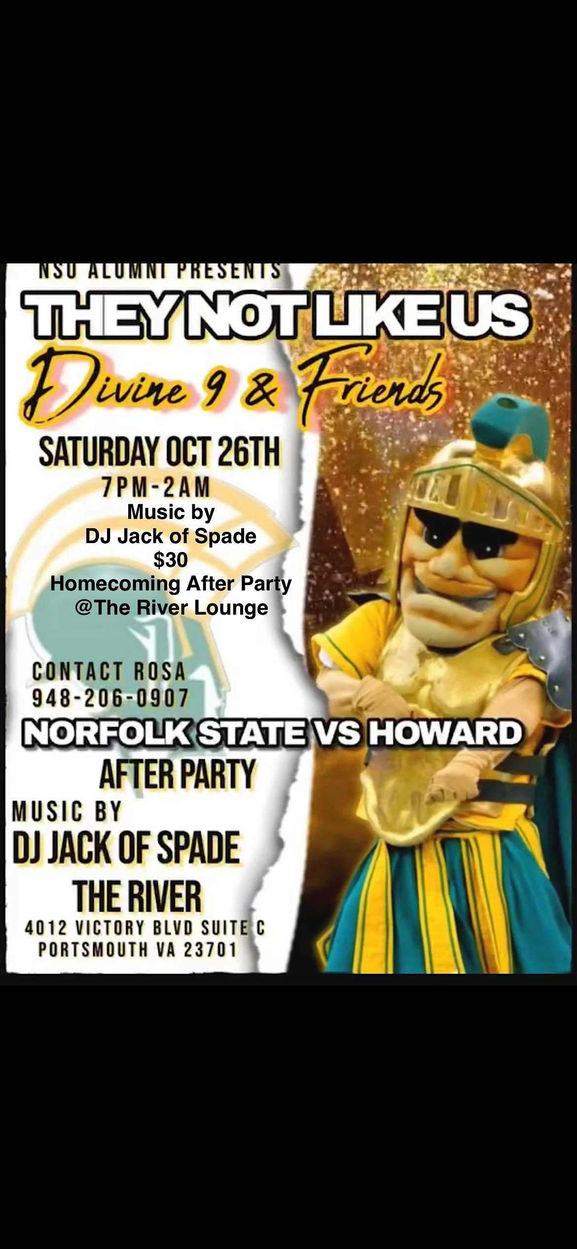 Divine 9 and Friends-NSU Homecoming After Party-Music by- DJ Jack of Spade – Portsmouth, VA