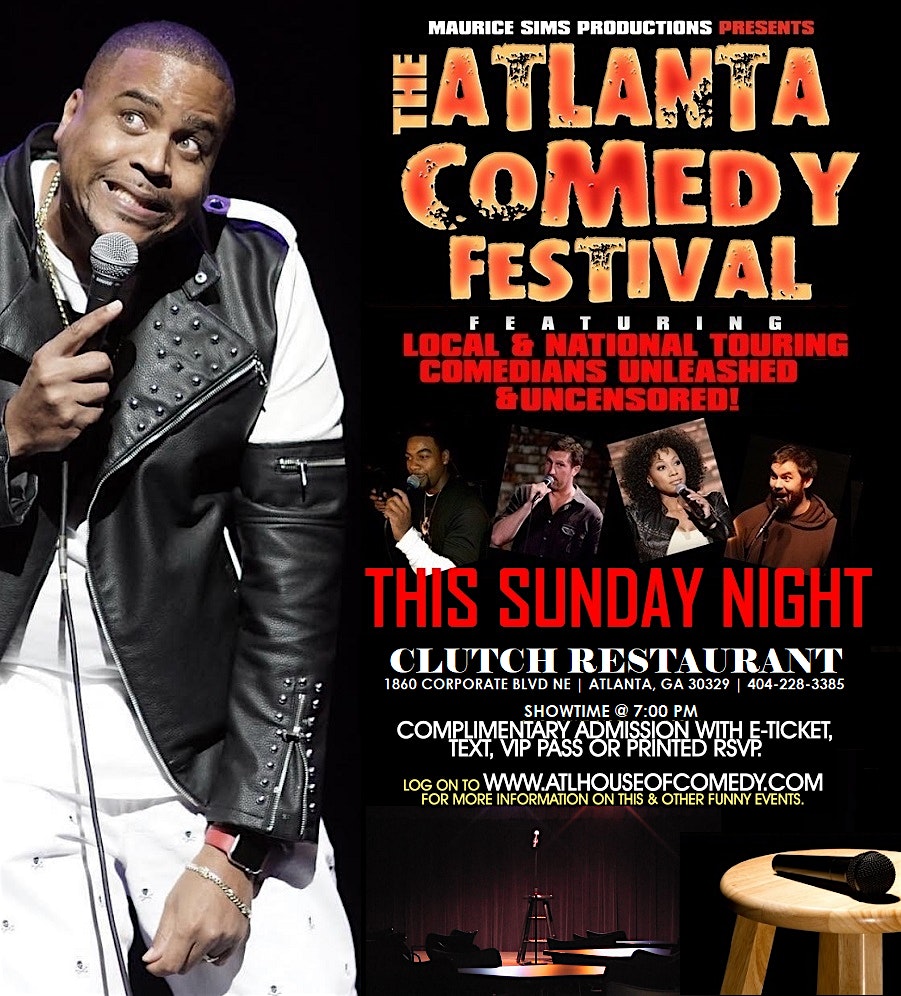 ATL Comedy Fest @ Clutch Atlanta – Atlanta, GA