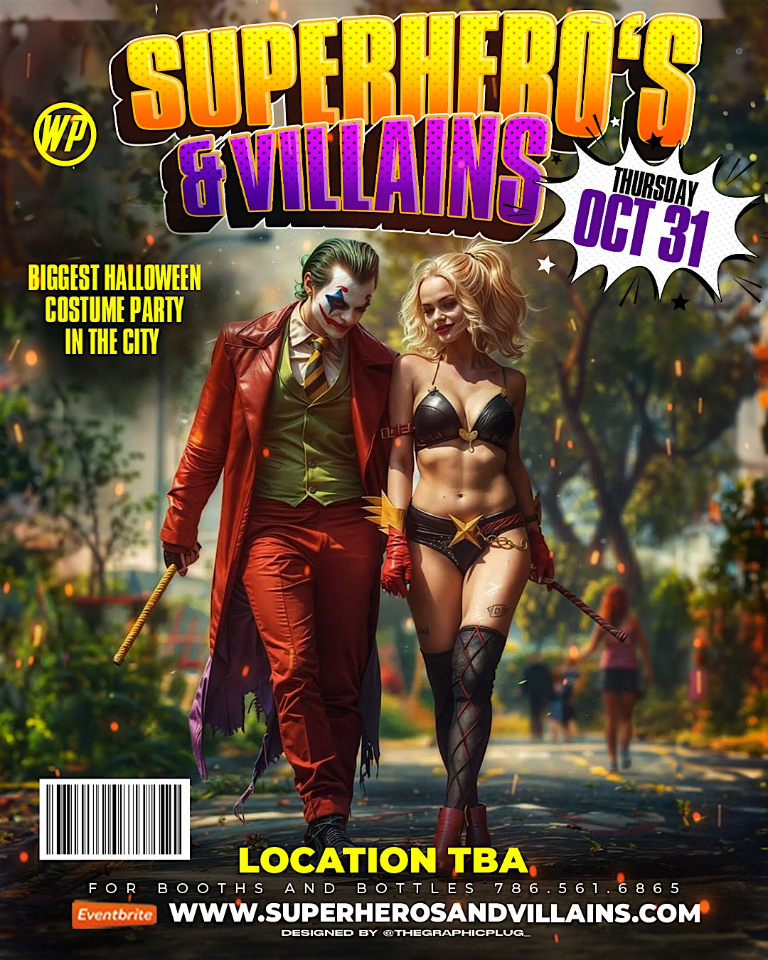 Superheroes & Villains Halloween Night October 31,2024 – Tallahassee, FL