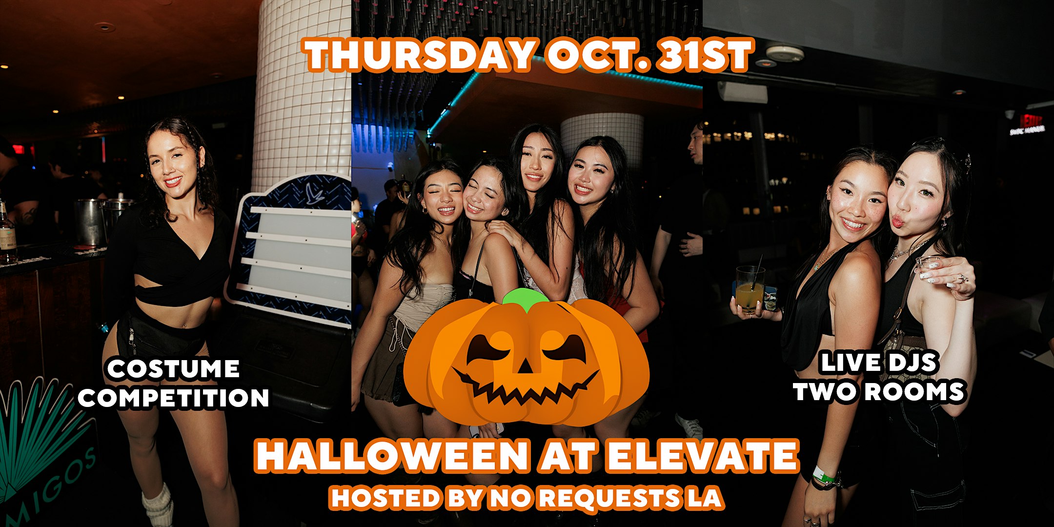 Rooftop Takeover – Halloween – 2000+ Capacity @Elevate Lounge Thursday – Los Angeles, CA