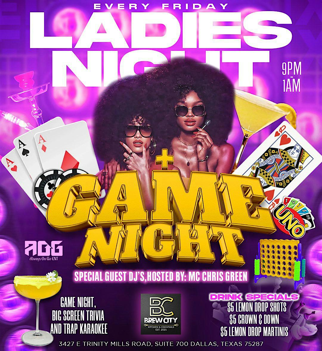 *NEW VENUE ALERT* AOG PRESENTS-Hip Hop Vs RnB Adult Game Night + Dance Off – Dallas, TX