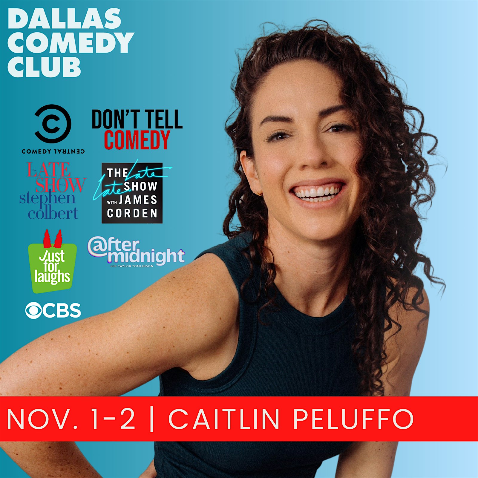 Dallas Comedy Club Presents: CAITLIN PELUFFO – Dallas, TX