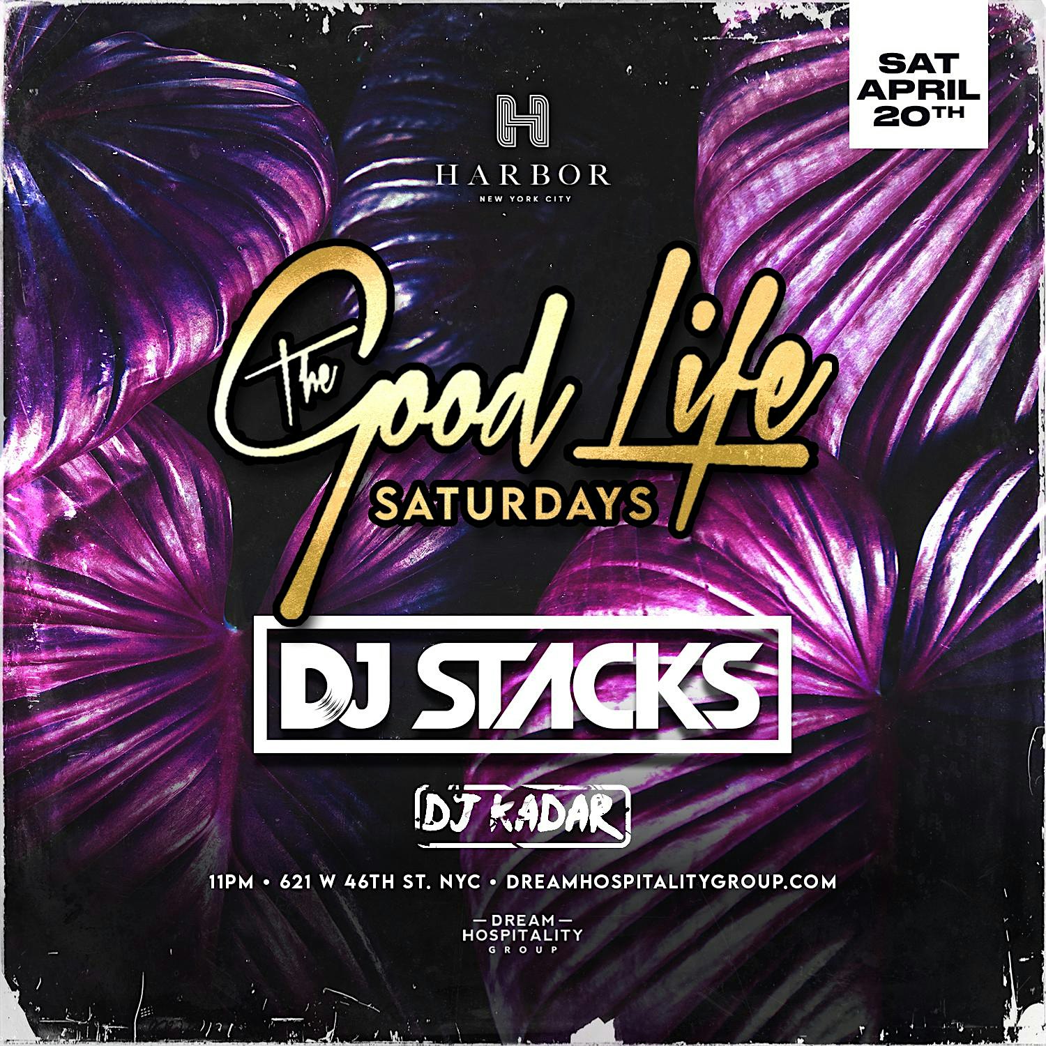 GOOD LIFE SATURDAYS AT HARBOR ROOFTOP PARTY NYC – New York, NY