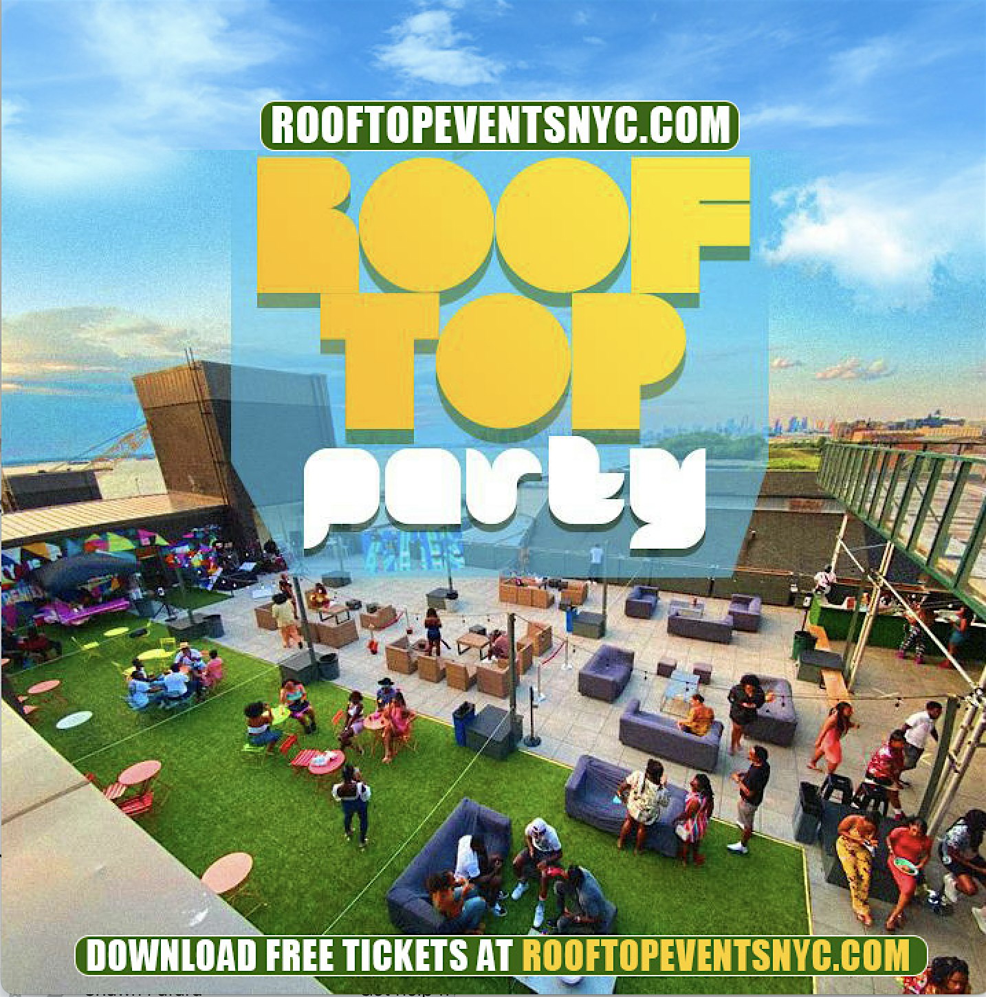 Rooftop Party in Queens Summer – Queens, NY