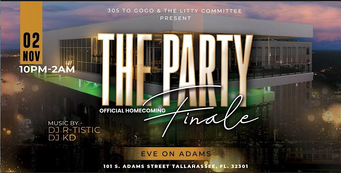 Finale: The Party – Tallahassee, FL