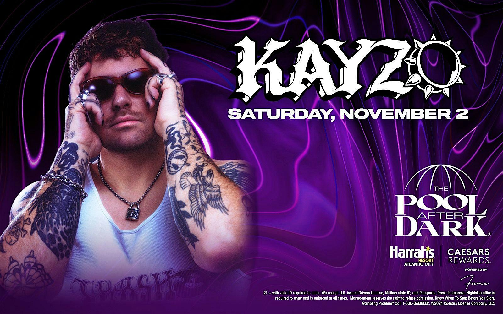 KAYZO @ Harrahs Pool AC November 2 – Atlantic City, NJ