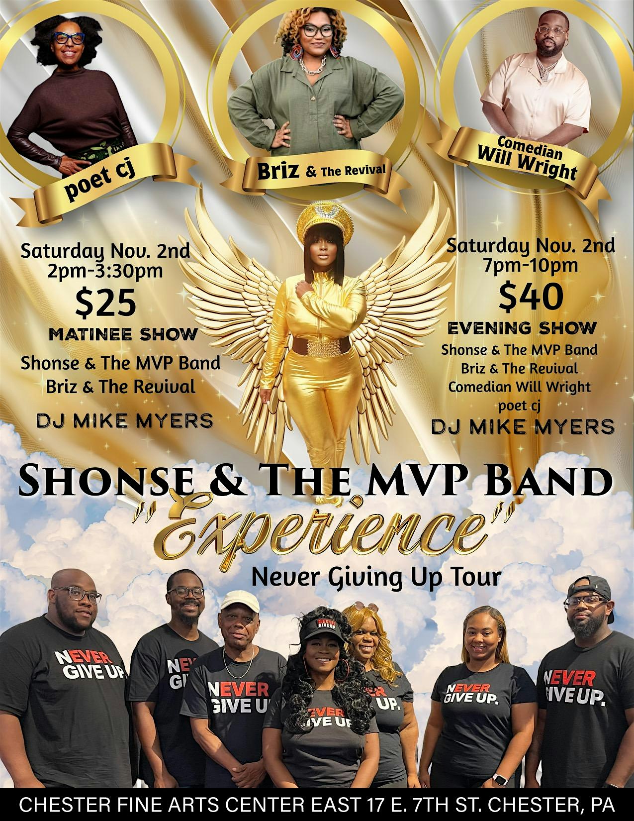 Shonse & the MVP Band Experience Late Show – Chester, PA