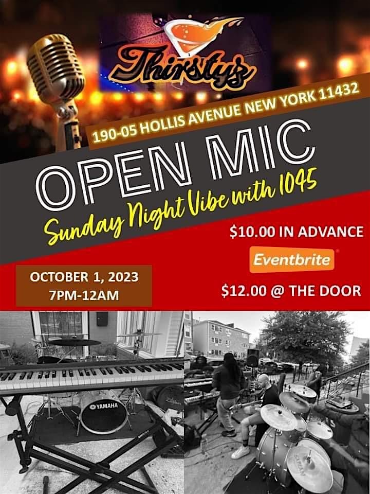 Open Mic Sunday Night Vibe With 1045 – Queens, NY