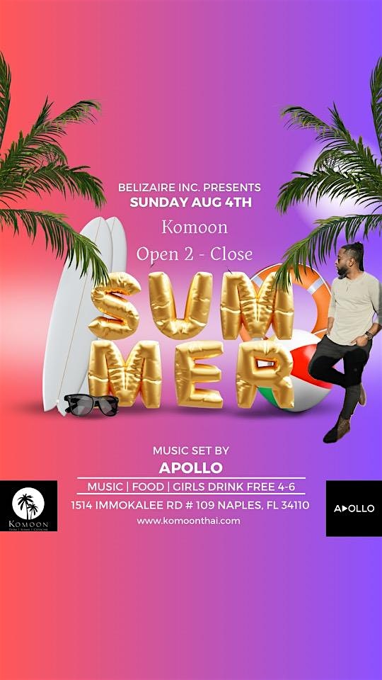 Day & Night Brunch | Ladies Drink Free till 4pm | @ Komoon Lounge – Naples, FL