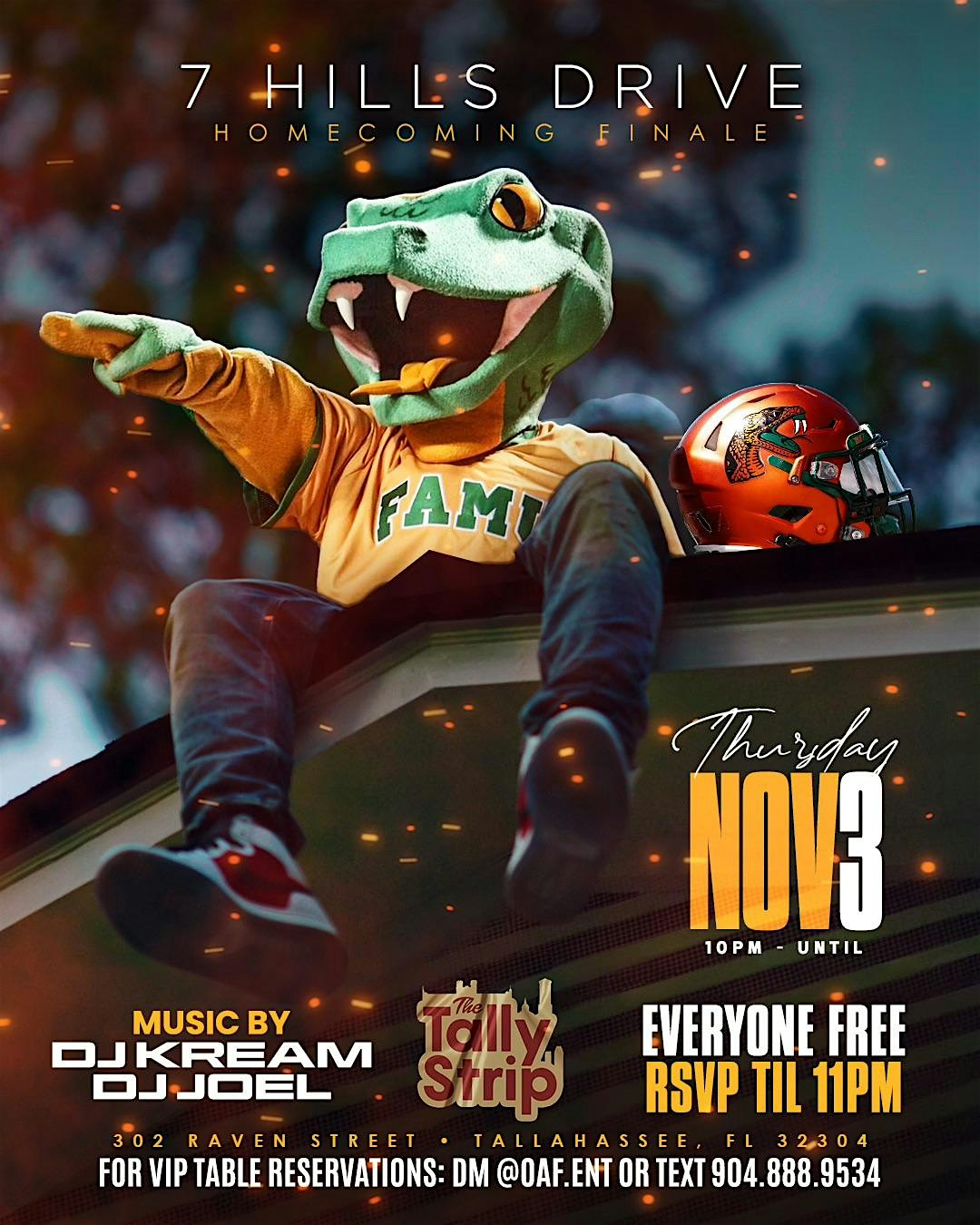 7 Hills Drive: HOCO Finale – Tallahassee, FL