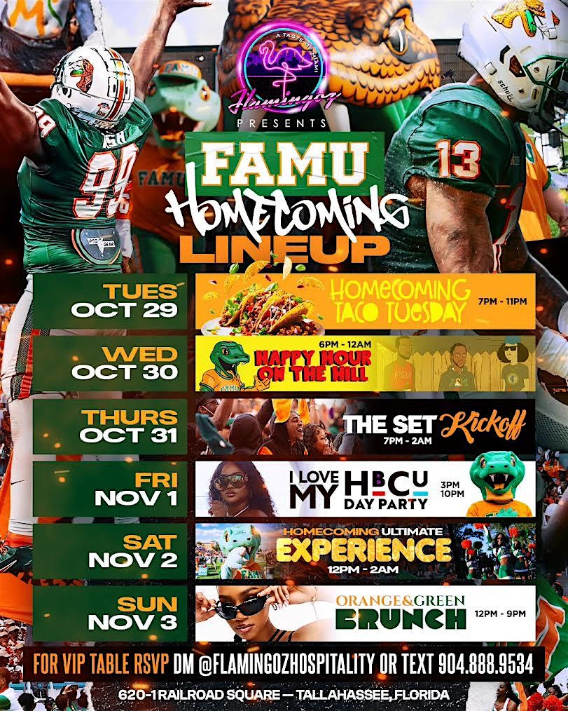 Orange and Green Homecoming Brunch – Tallahassee, FL