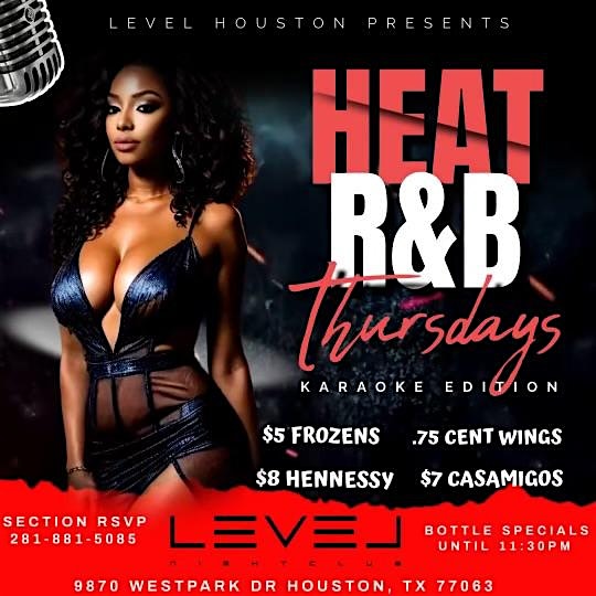 HEAT R&B THURSDAYS – Houston, TX