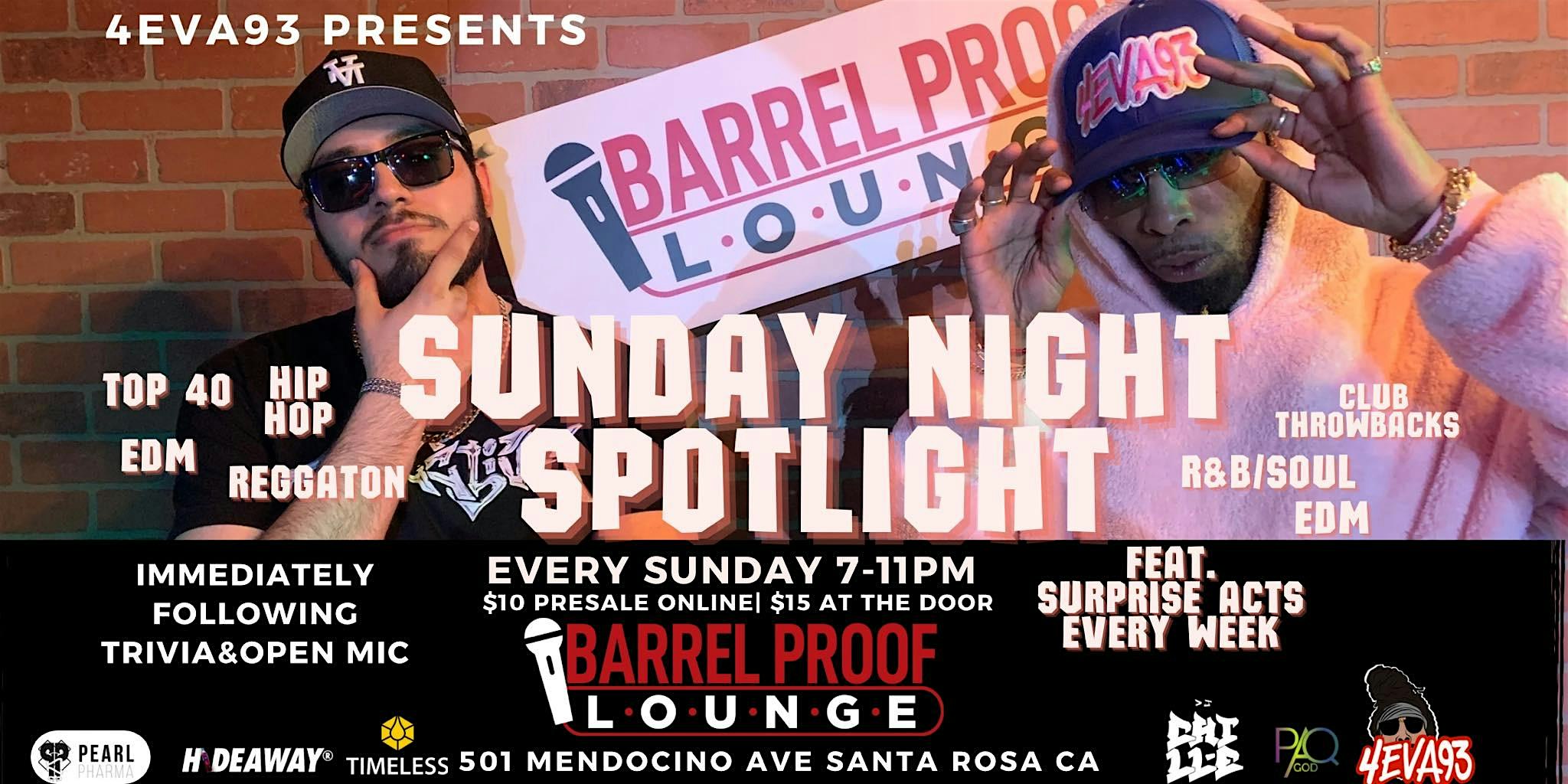 Sunday Night Spotlight w/ DJ Chill E & Paq God – Santa Rosa,