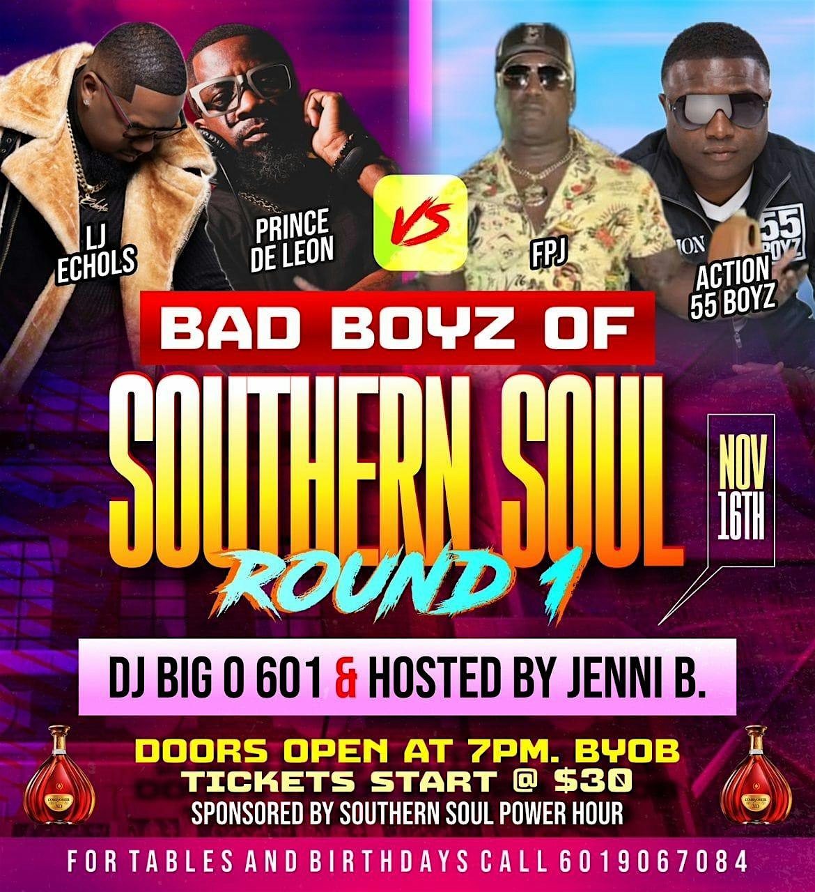 Bad Boyz of Southern Soul Round 1 – Crystal Springs, MS