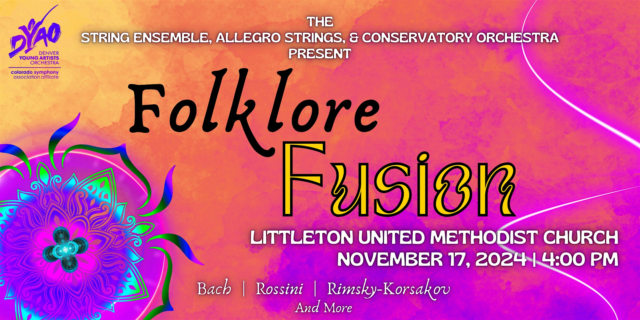 DYAO Presents: Folklore Fusion – Littleton, CO