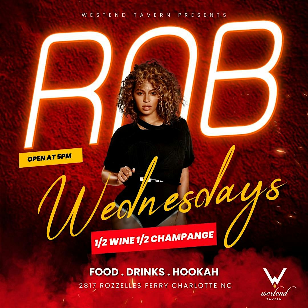 R&B Wednesdays at Westend!!! – Charlotte, NC