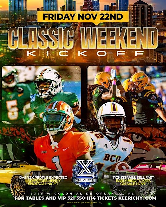 Classic Weekend Kick Off – Orlando, FL