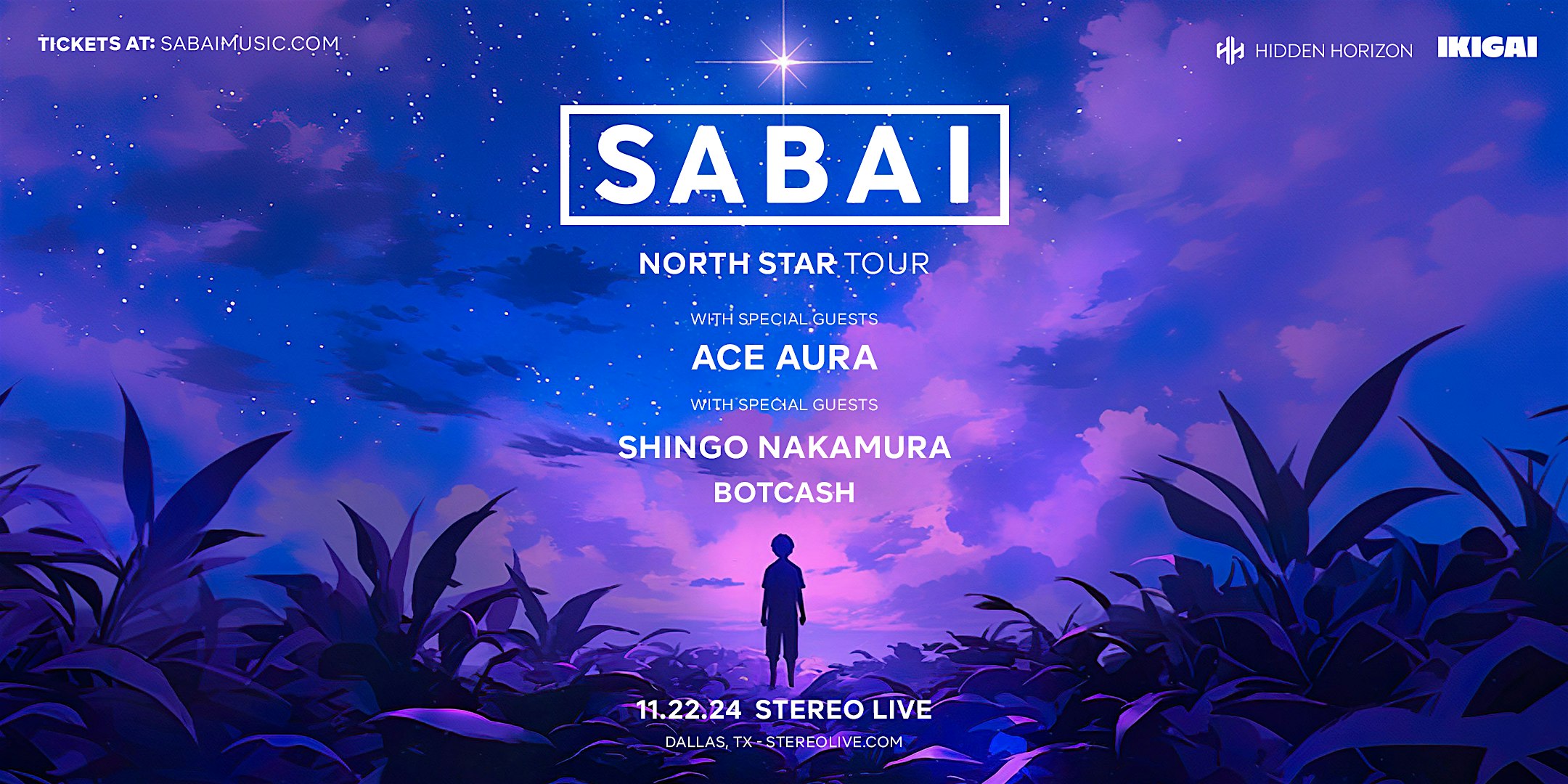 SABAI: North Star Tour – Stereo Live Dallas – Dallas, TX