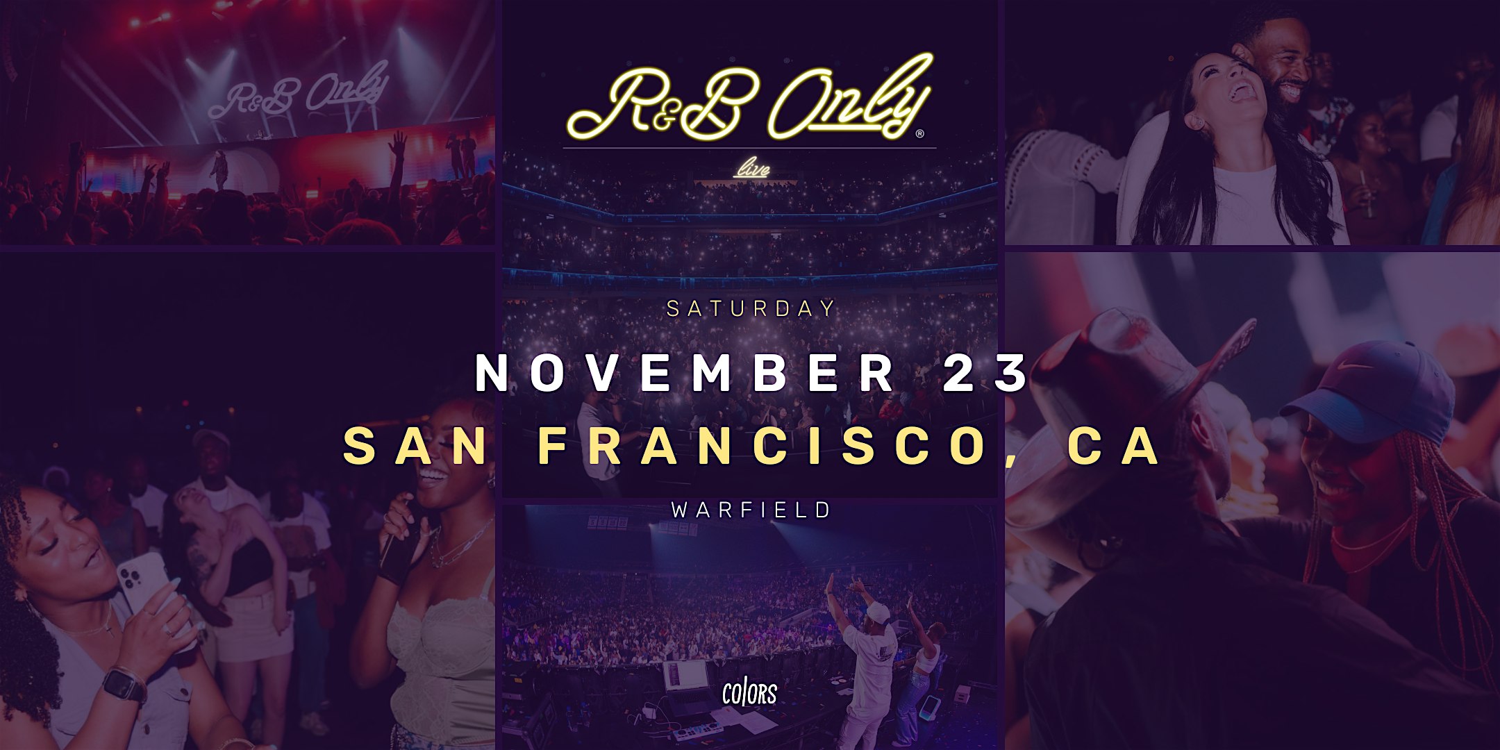 R&B ONLY LIVE (San Francisco, CA) – San Francisco, CA