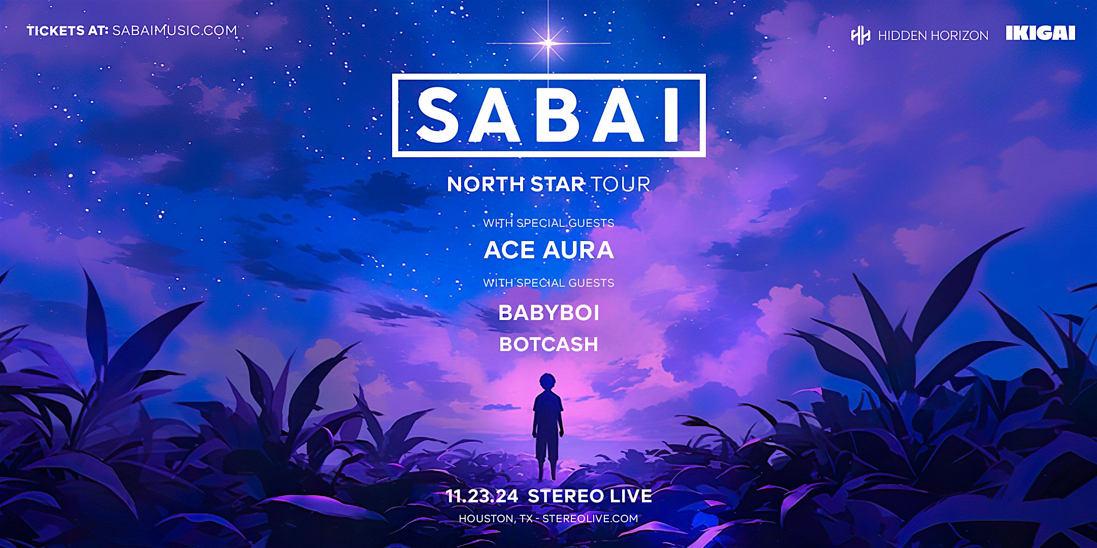 SABAI: North Star Tour – Stereo Live Houston – Houston, TX