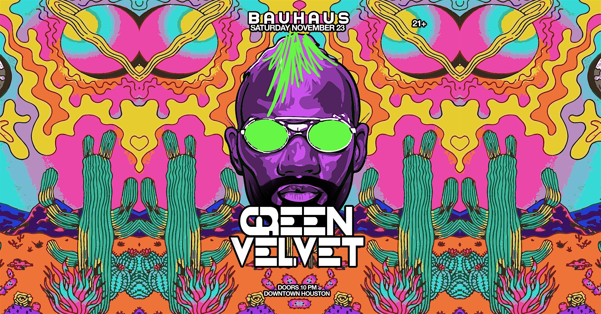 GREEN VELVET @ Bauhaus Houston – Houston, TX