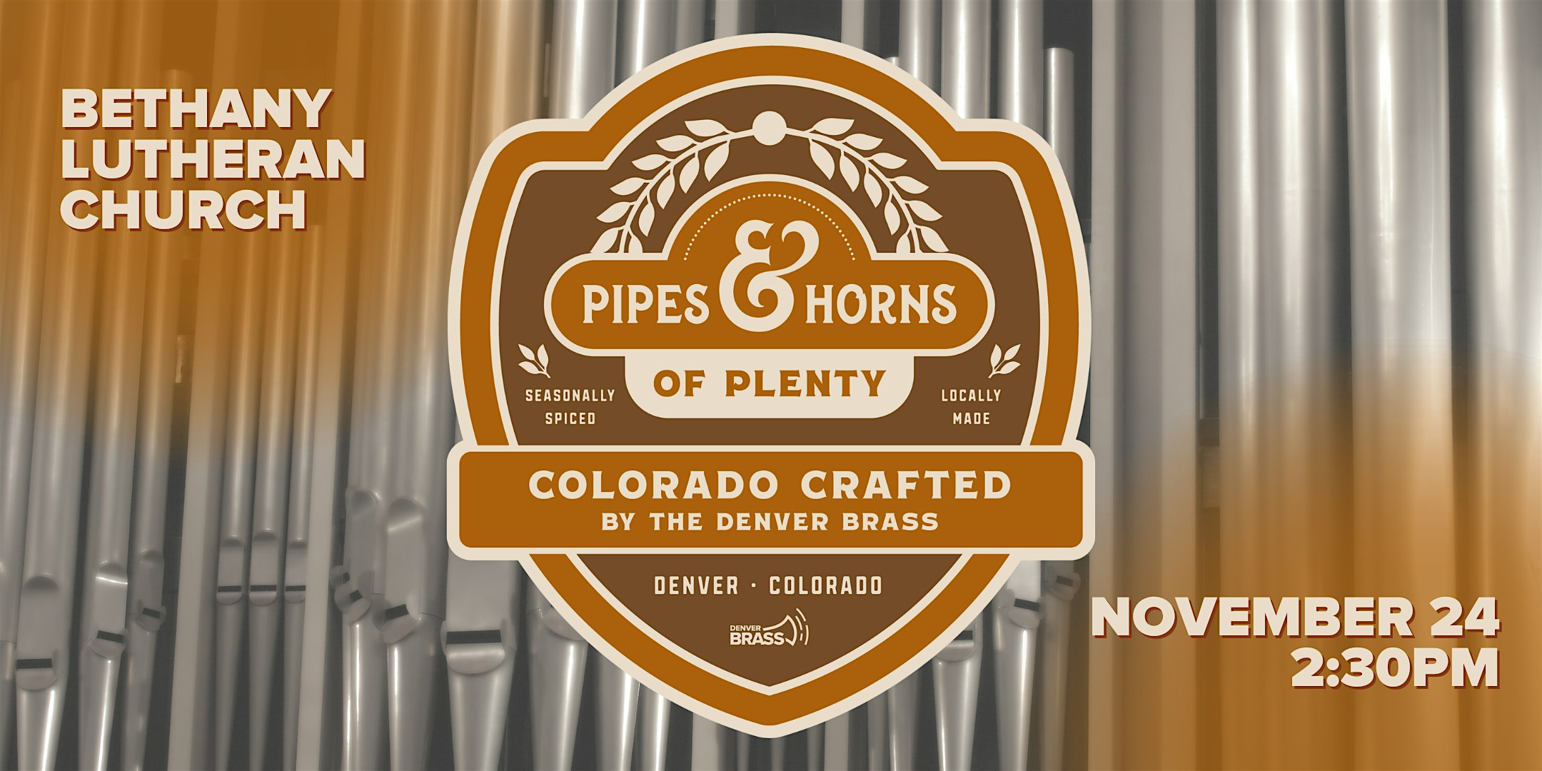 Pipes & Horns of Plenty – Cherry Hills Village, CO