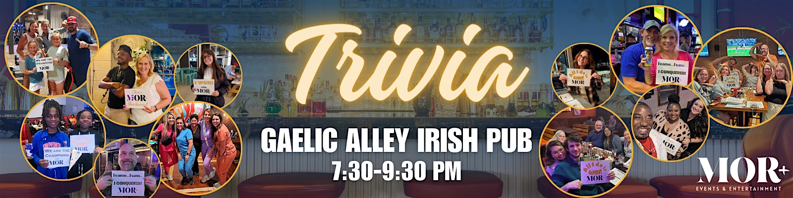 TRIVIA @GAELIC ALLEY IRISH PUB – Kannapolis, NC