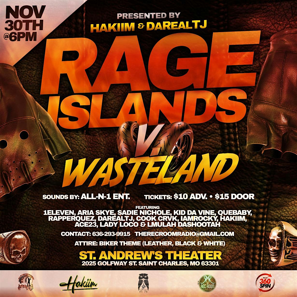 Rage Islands Festival: v. Wasteland – Saint Charles, MO