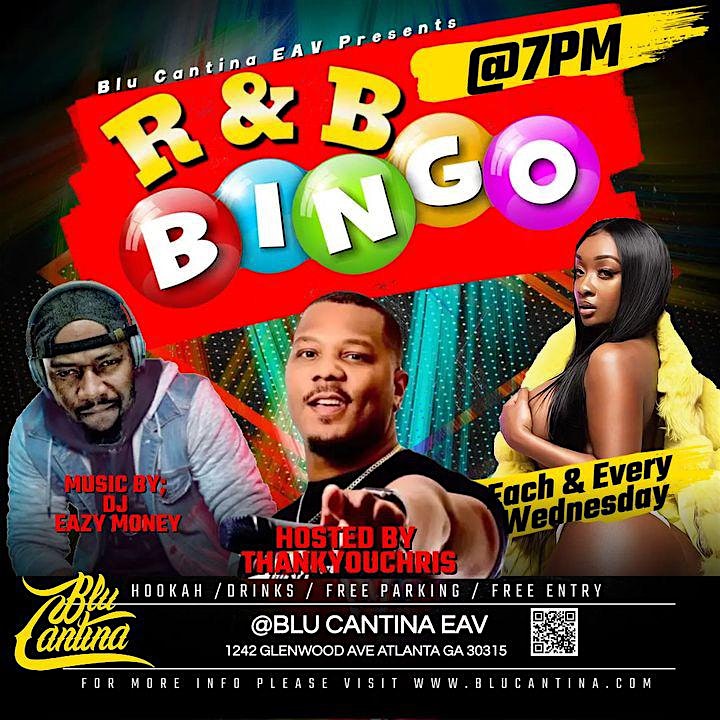 R&B Bingo @ Blu Cantina EAV – Atlanta, GA