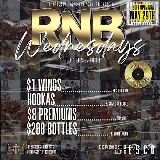 RNB Me Wednesdays – Dallas, TX