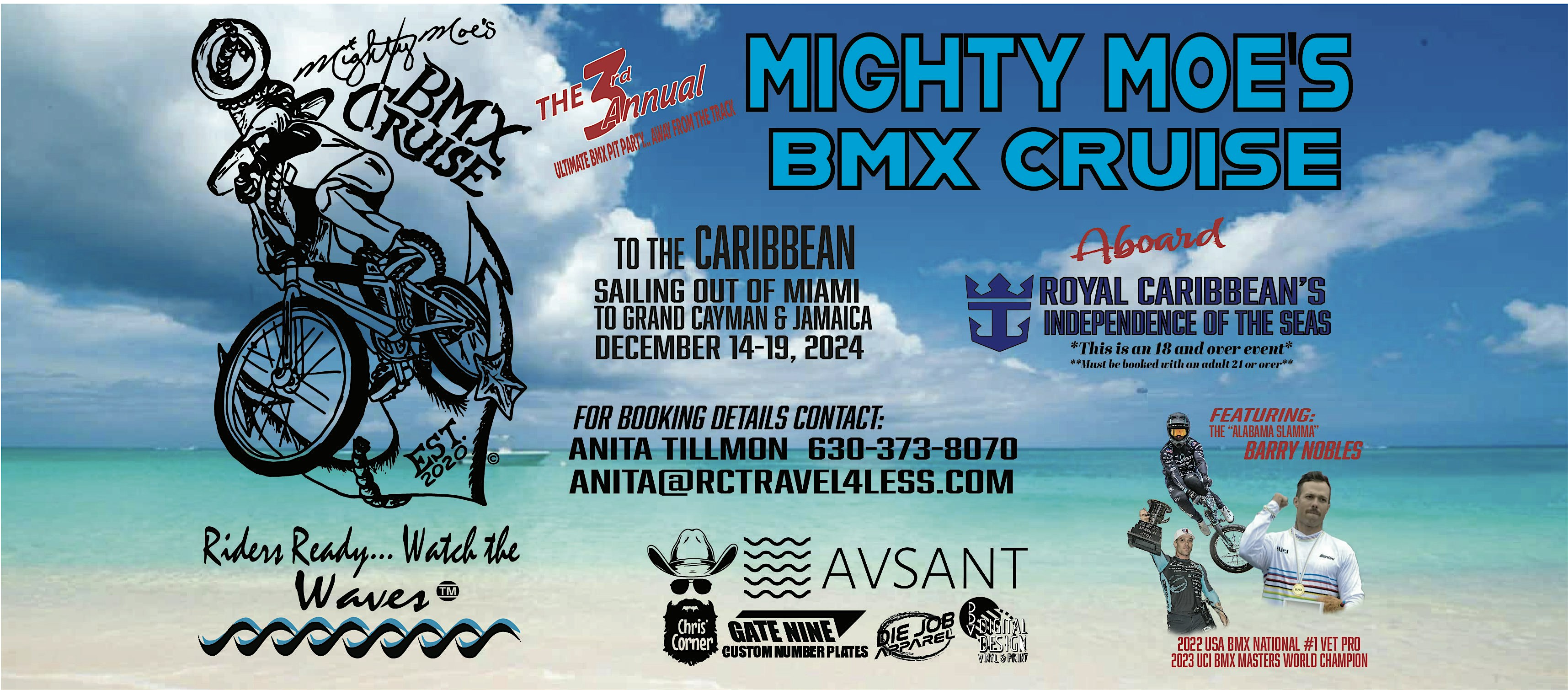 Mighty Moe’s BMX Cruise 2024 – Miami, FL