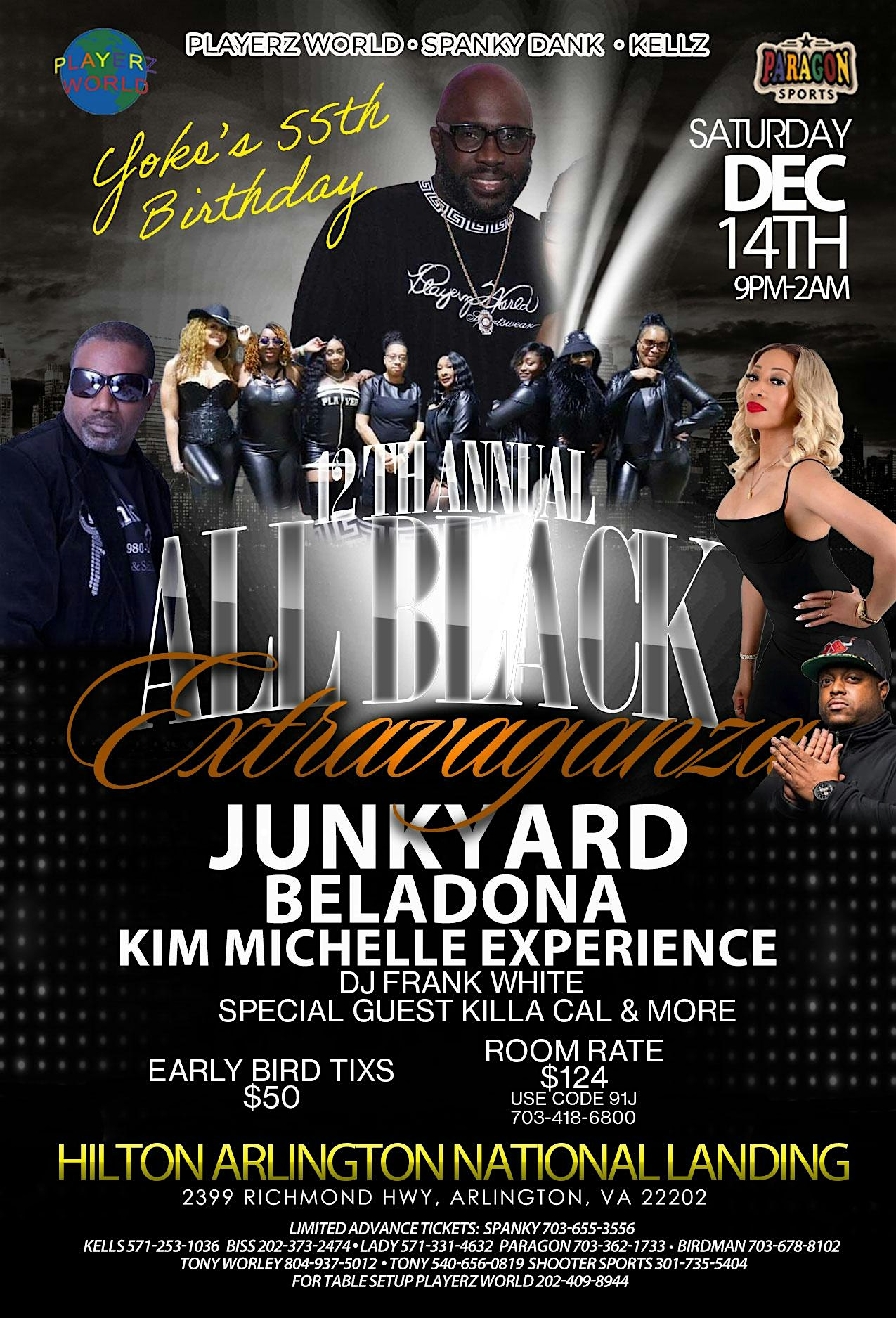 12th annual all black extravaganza – Arlington, VA